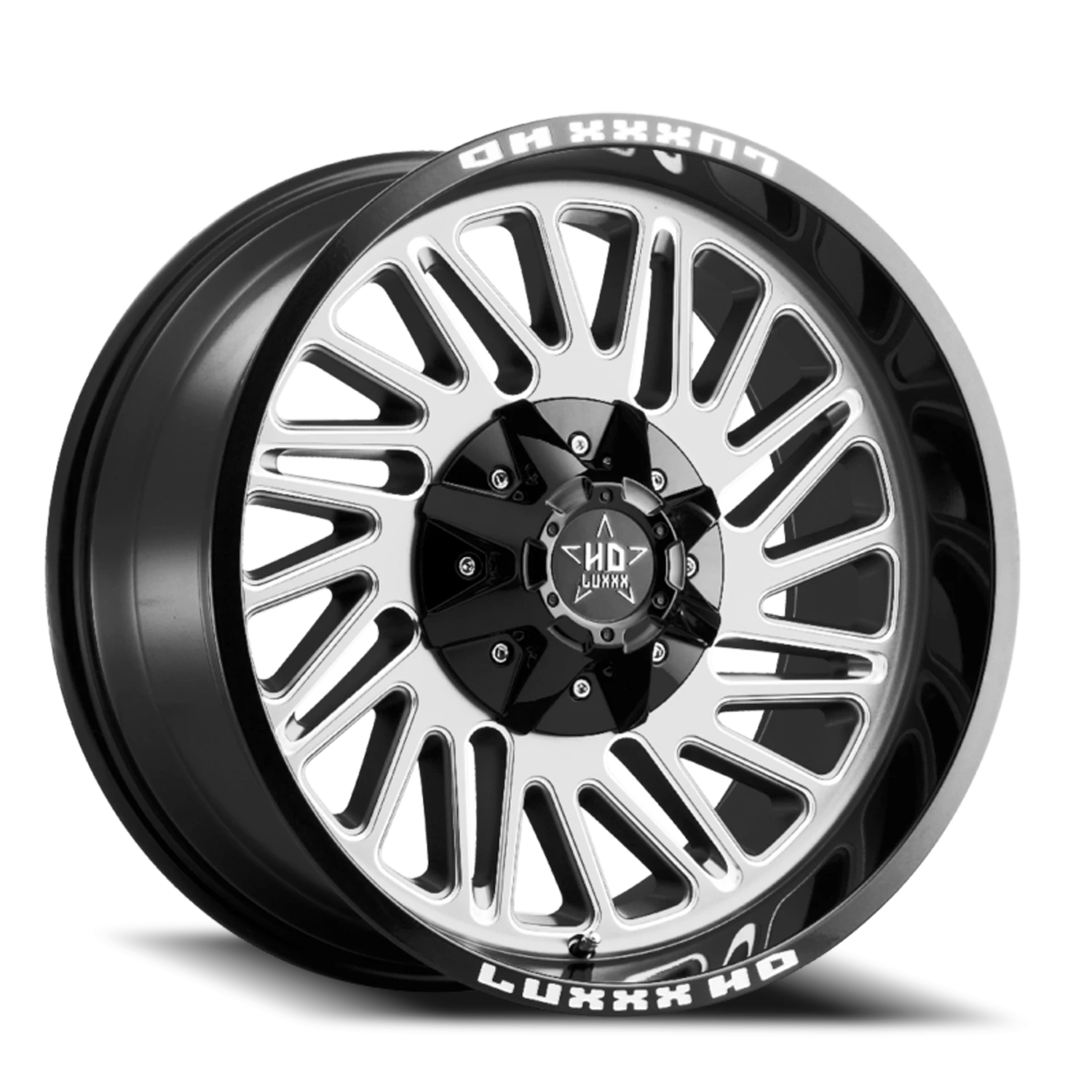 LHD19 22x12 5127/139.7 -44 78.1 Gloss Black Machine