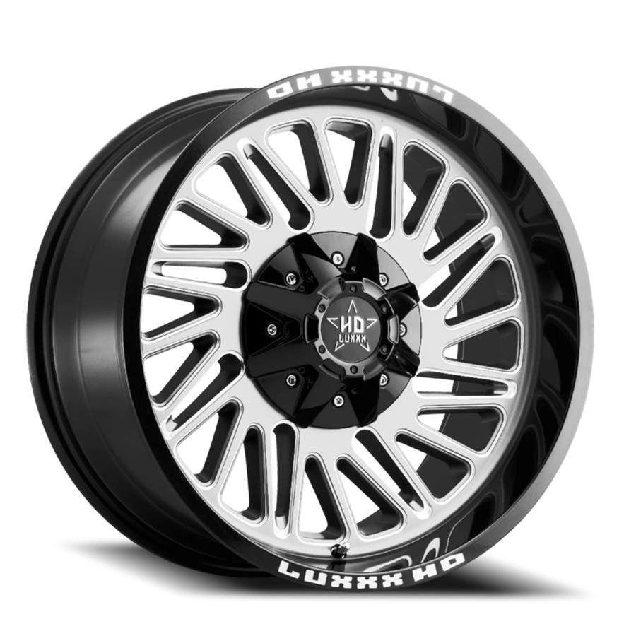 LHD19 22X12 6135/139.7 -44 106.1 Gloss Black Machined Face