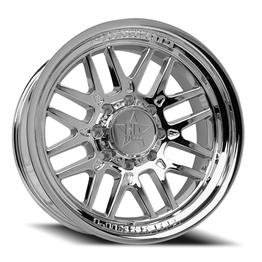 LHD20 20X10 8X180 -18 125/124.3 Chrome