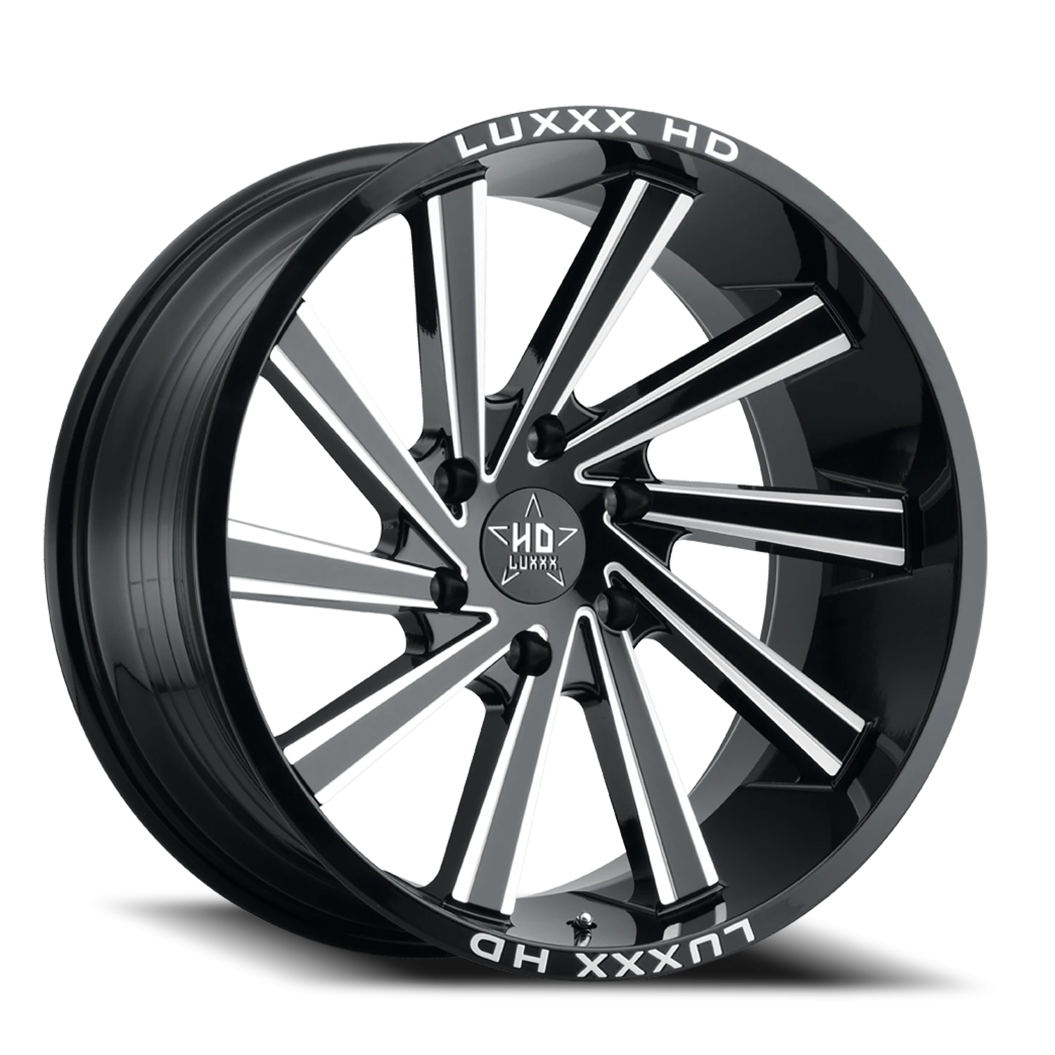 LHD22 20X10 6X139.7 -18 106.1 Gloss Black Milled