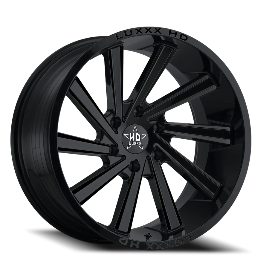 LHD22 20X10 5X127 -18 78.1 Gloss Black