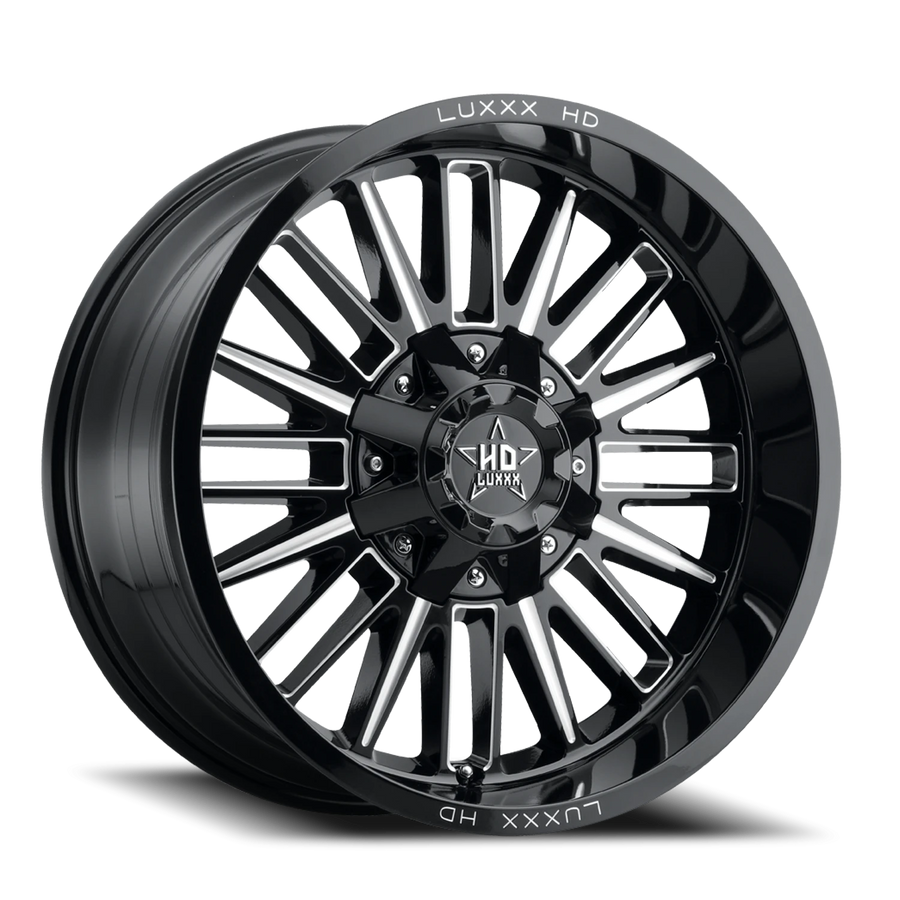LHD23 20X10 5127/139.7 -18 78.1 Gloss Black Milled