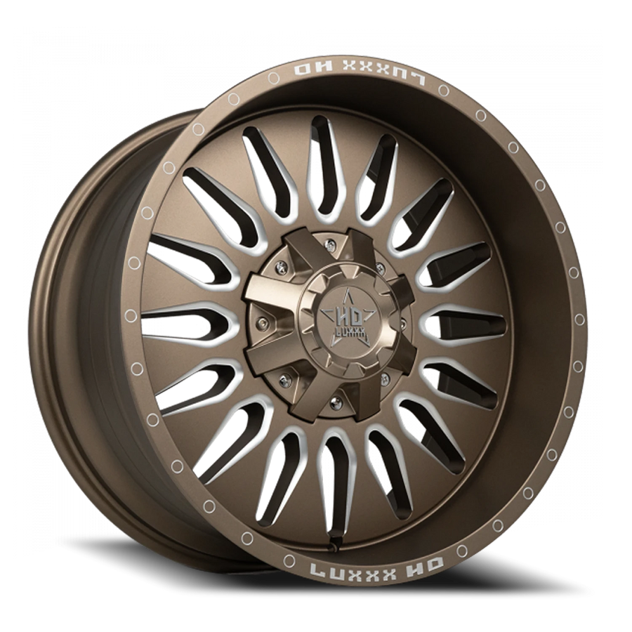 LHD24 20X10 5127/139.7 -18 78.1 Satin Bronze Milled