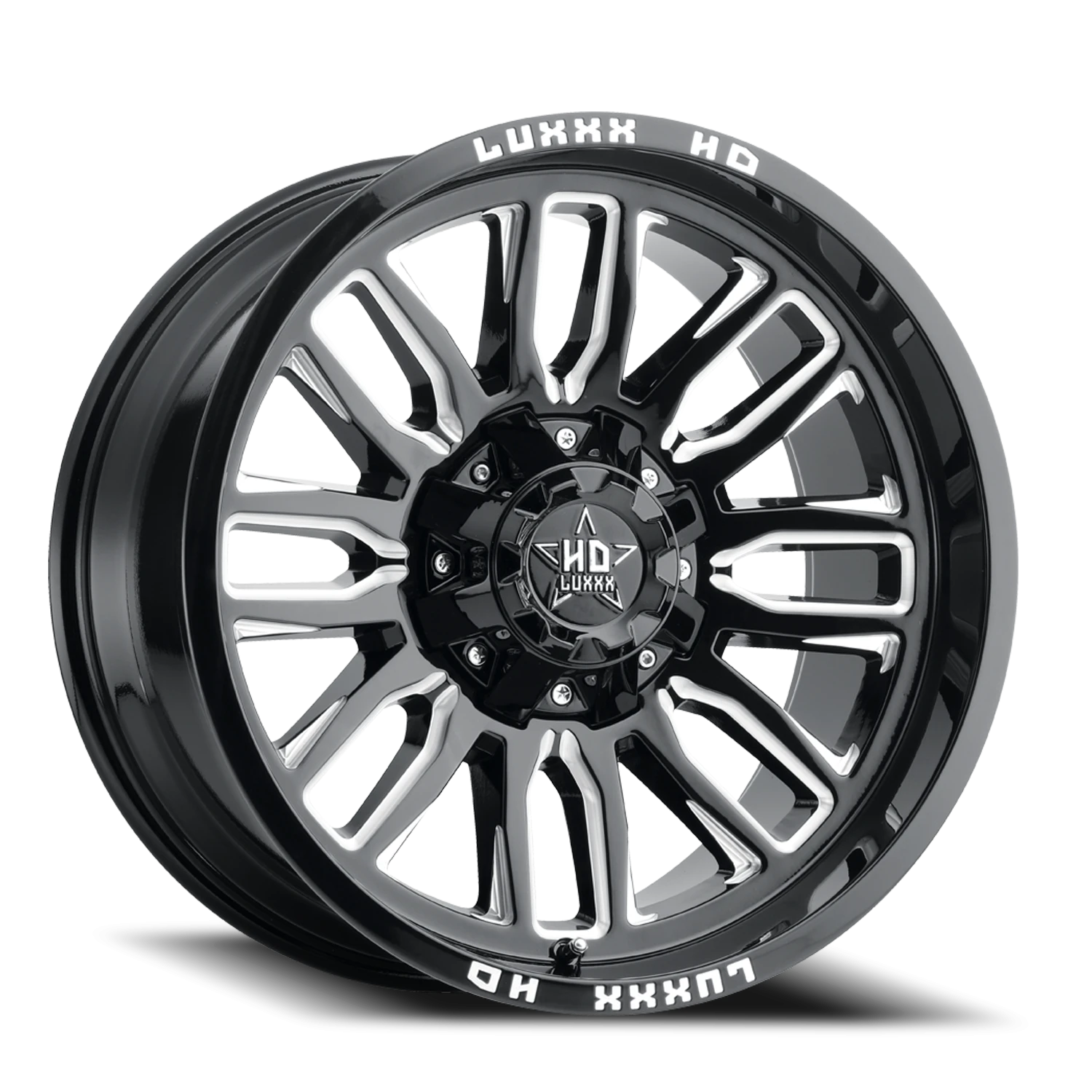LHD26 20X9 6135/139.7 -12 106.1 Gloss Black Milled