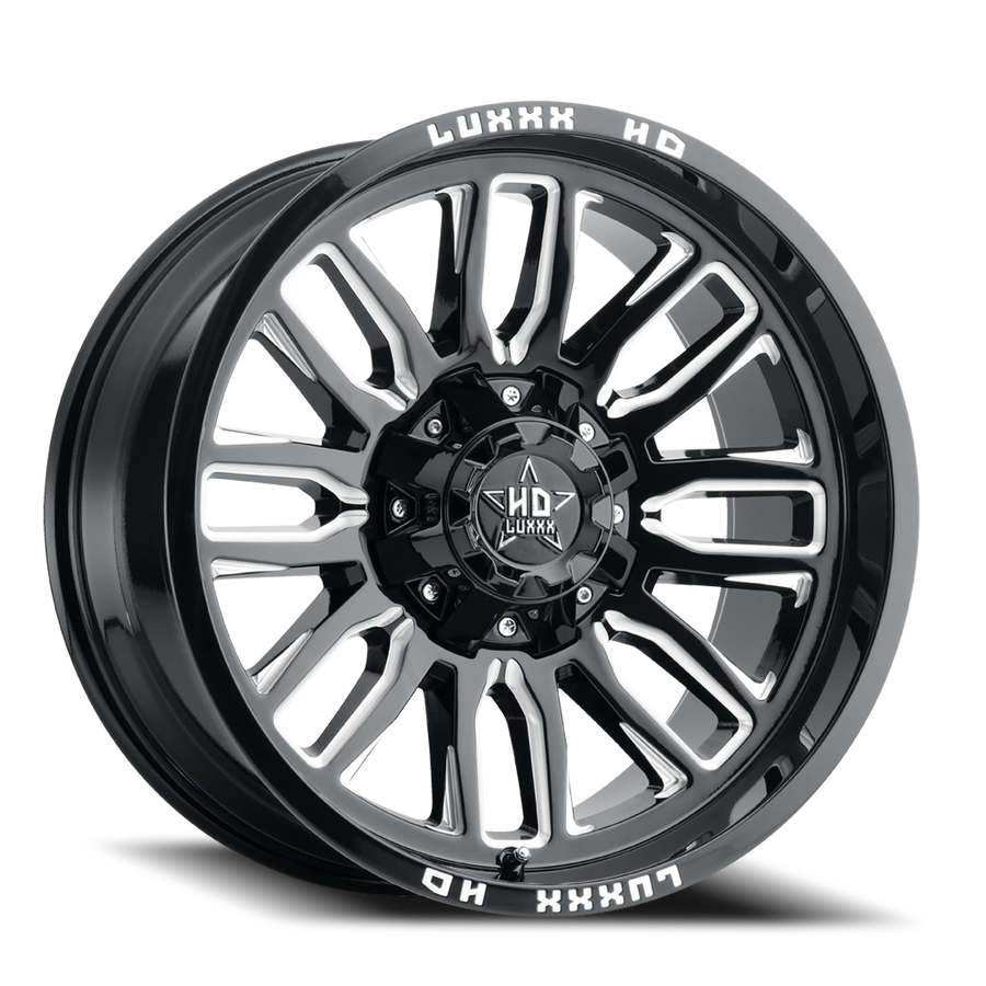 LHD26 22X10 6135/139.7 -18 106.1 Gloss Black Milled