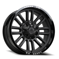 LHD26 20X10 6135/139.7 -18 106.1 Gloss Black Lip Matte Black Face