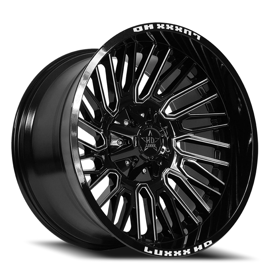 LHD28 20X10 5150/139.7 -18 110 Gloss Black Milled