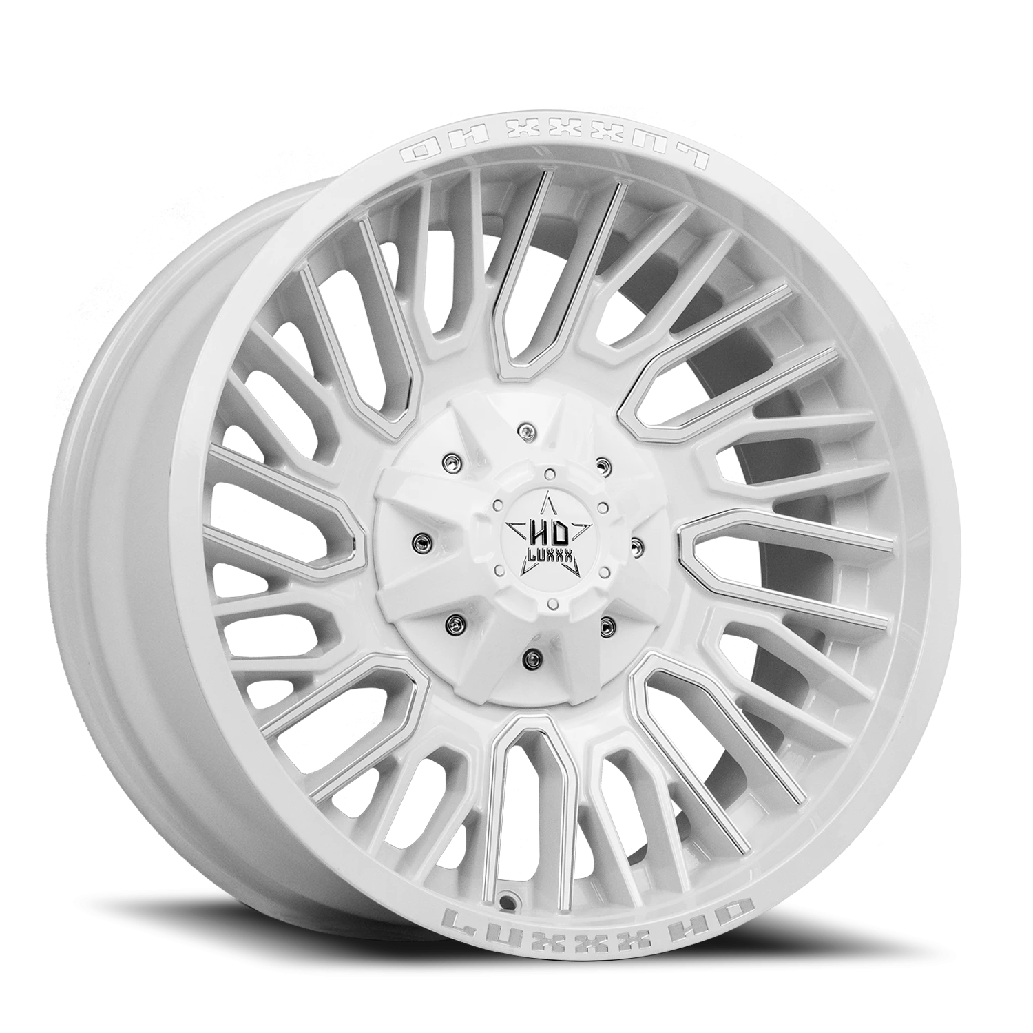 LHD28 20X10 5127/139.7 -18 78.1 Gloss White Milled