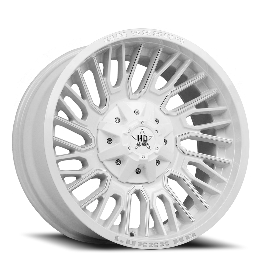 LHD28 20X10 6135/139.7 -18 106.1 Gloss White Milled