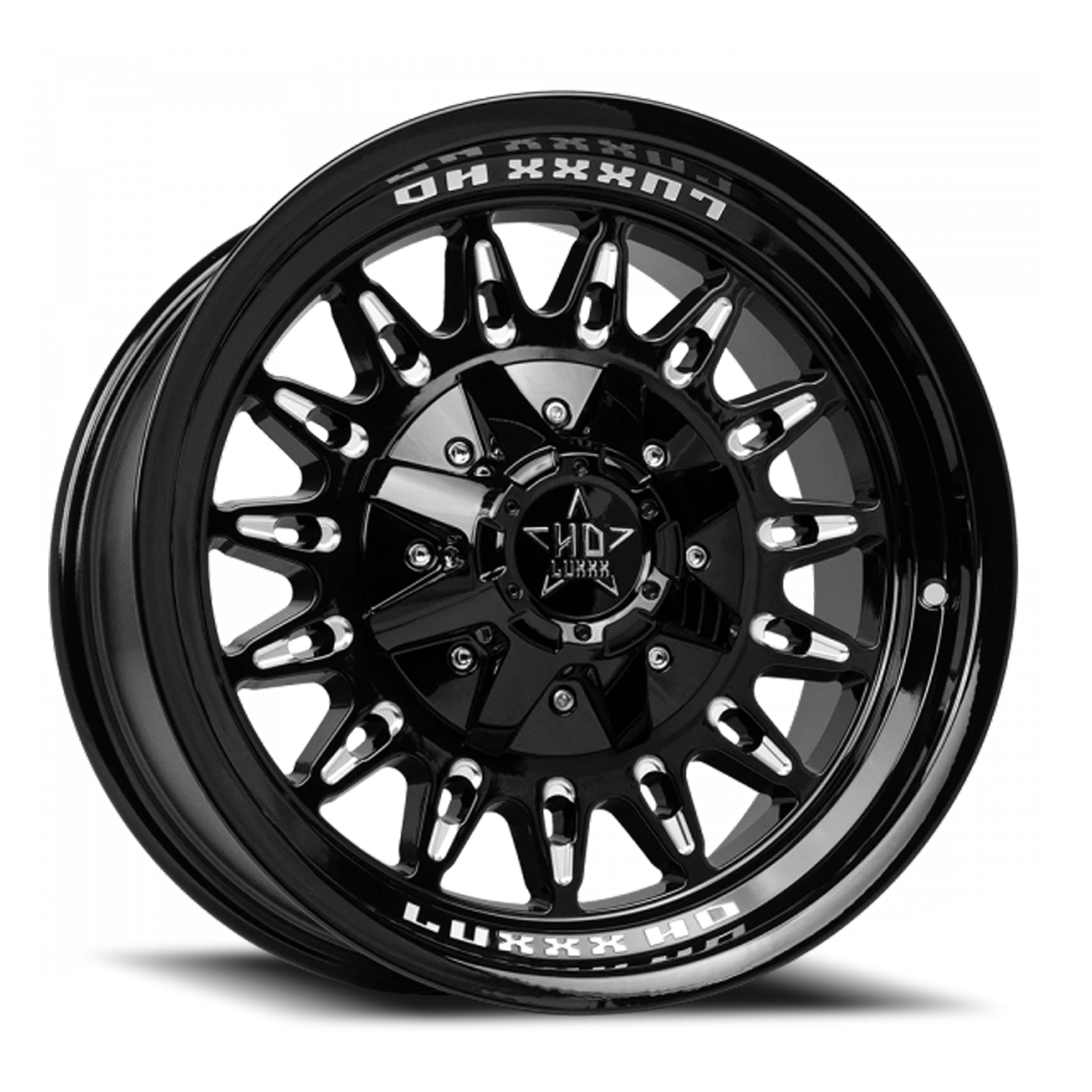 LHD30 20X10 6135/139 -12 106.1 Gloss Black Milled