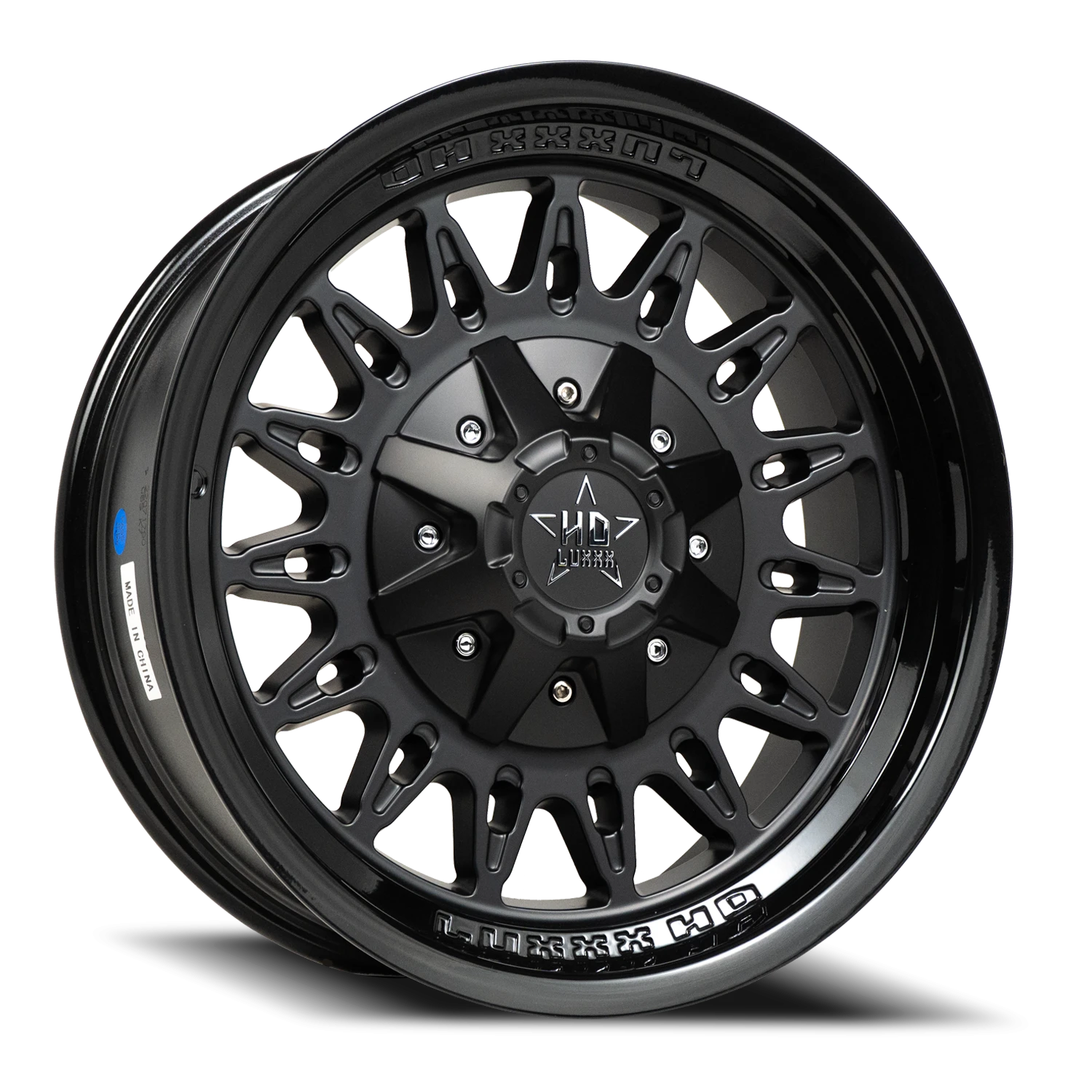 LHD30 20X10 5127/139 -12 78.1 Gloss Black Matte Black Face