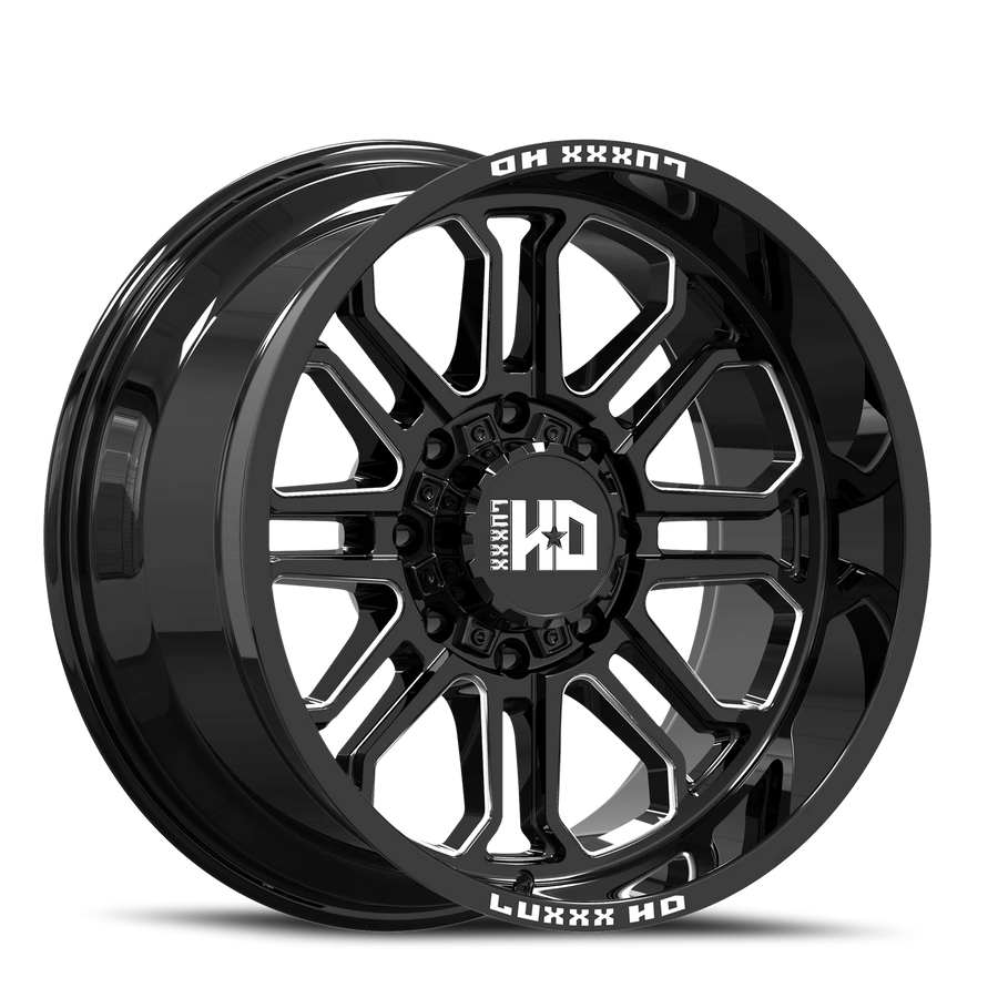 LHD35 20X10 8170 -19 125.1 Gloss Black Milled