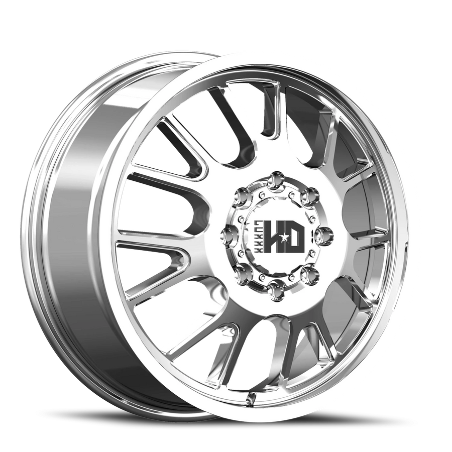 DUALLY HD37 17x6.5 8X200 +129 142 Chrome (Front)