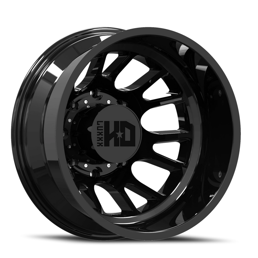 DUALLY HD37 20X8.25 8X200 -192 142 Gloss Black  (Rear)