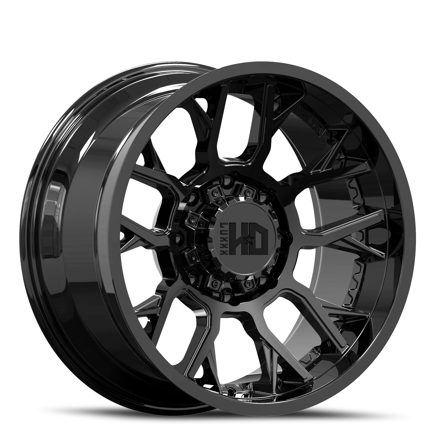 LHD39 20X10 6135/139.7 -19 106.1 Gloss Black