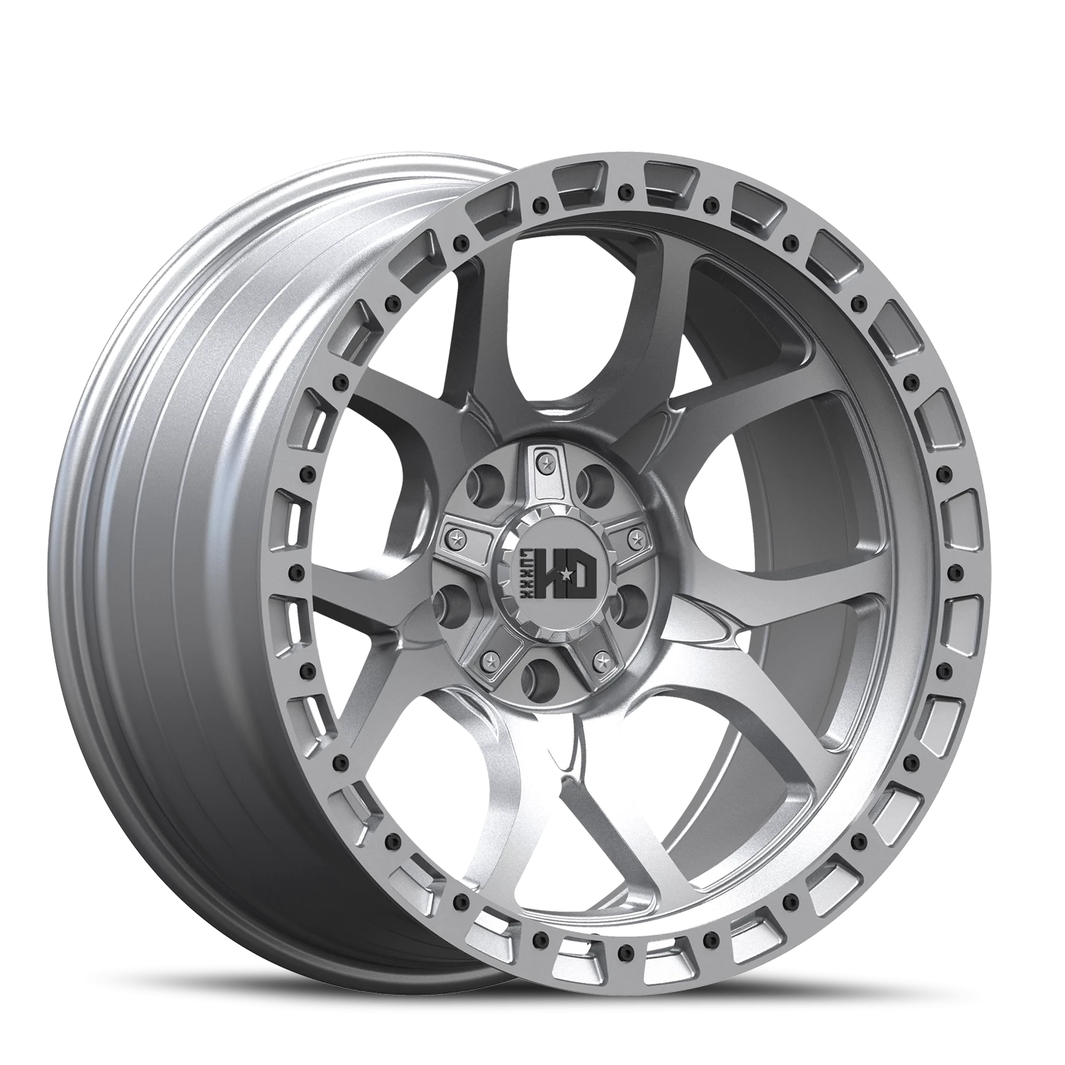 LHD40 20X10 6135/139.7 -19 106.1 Satin Silver