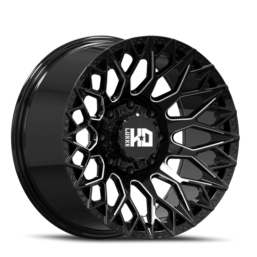LHD45 20X9 5127/139.7 0 78.1 Gloss Black Milled