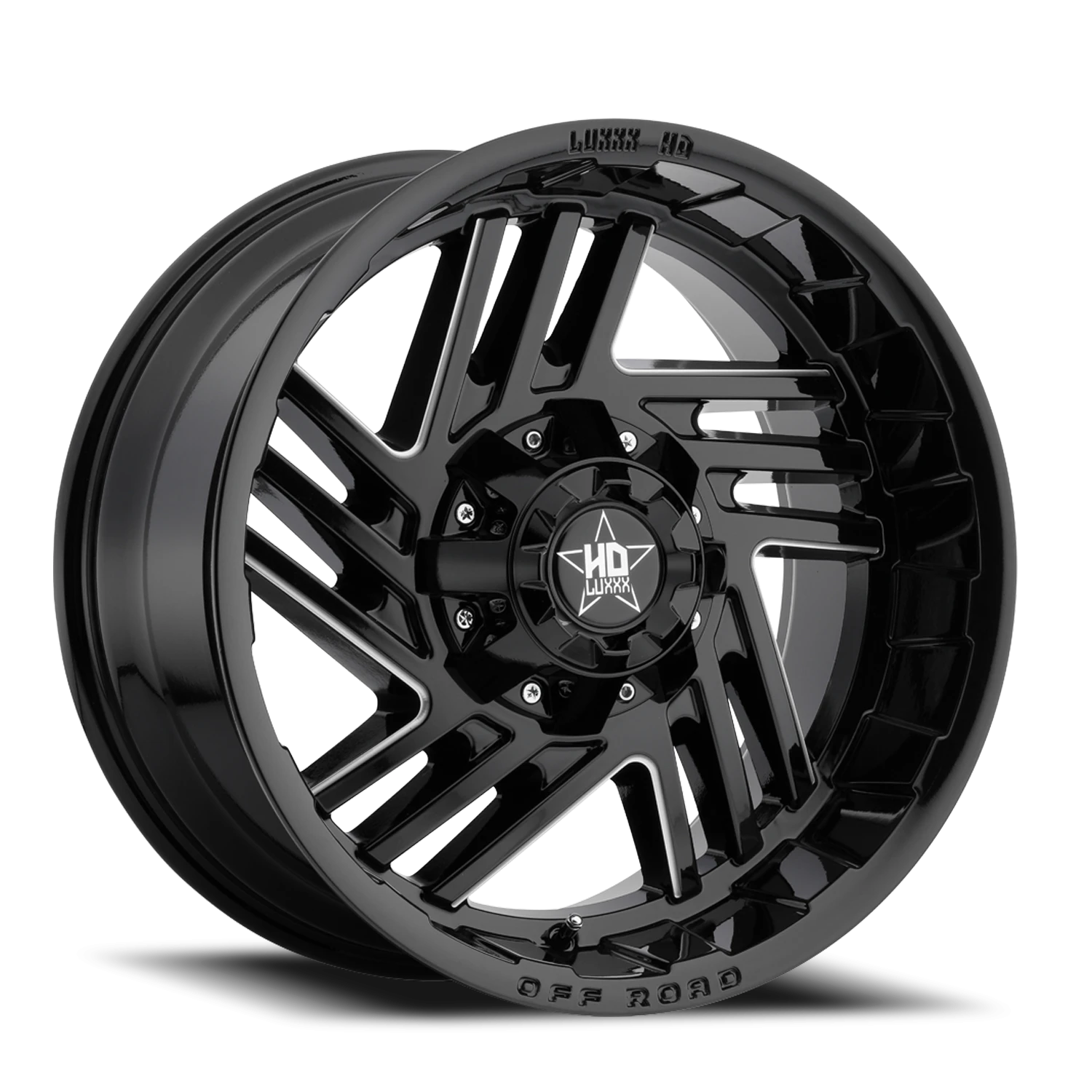 LHD4 20X10 5127/139.7 -18 78.1 Gloss Black Milled