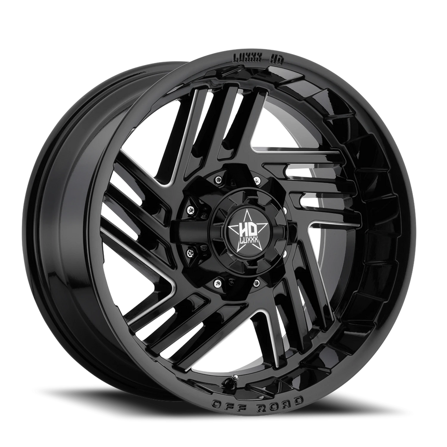 LHD4 20X10 5127/139.7 -18 78.1 Gloss Black Milled