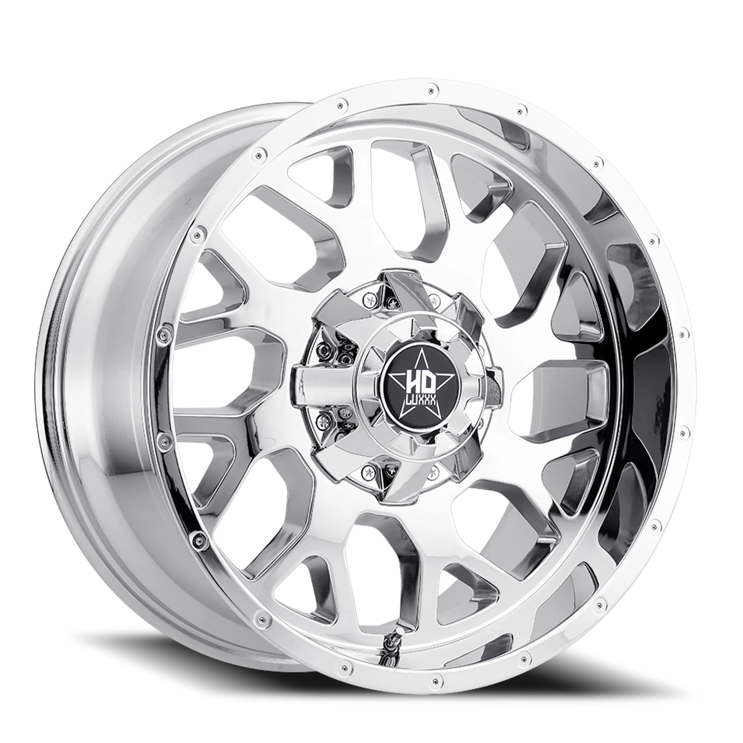 LHD8 20X10 8X170 -12 125 Chrome