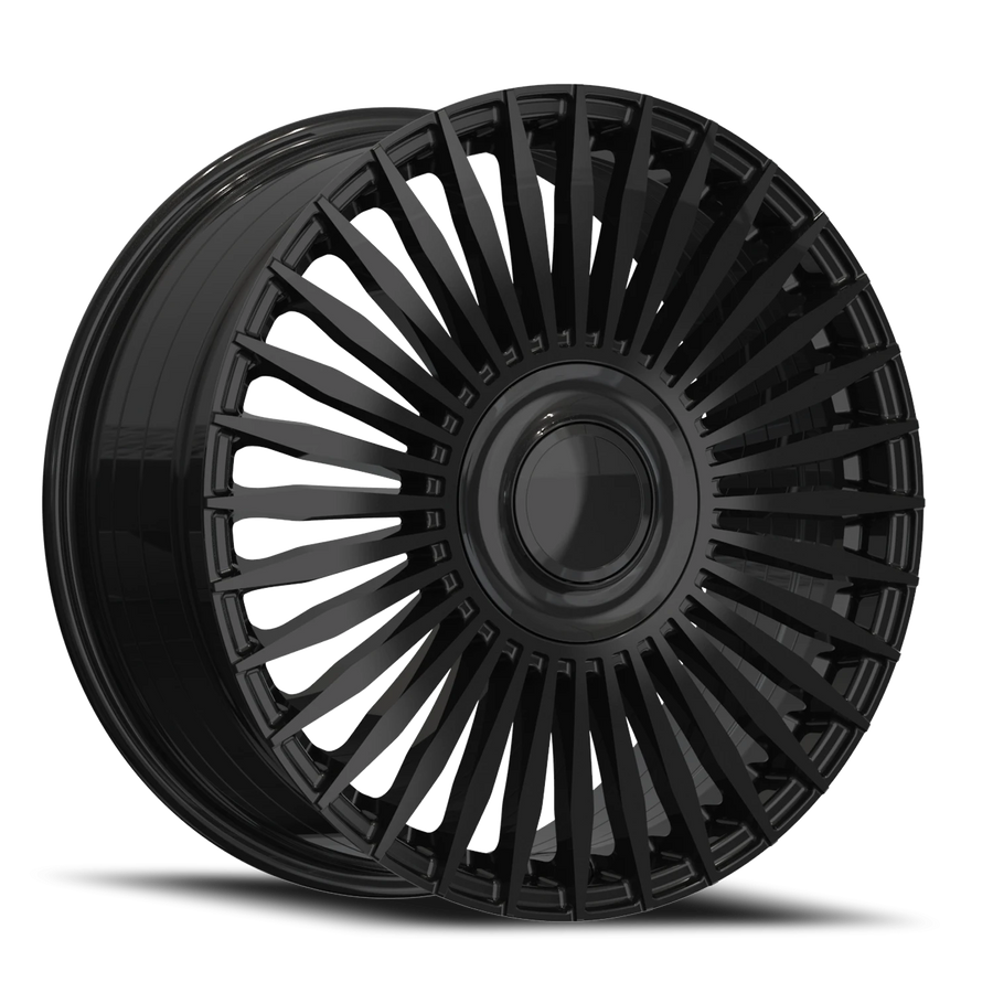 REP MB01 22X9.5 5X112 +35 66.6 Gloss Black