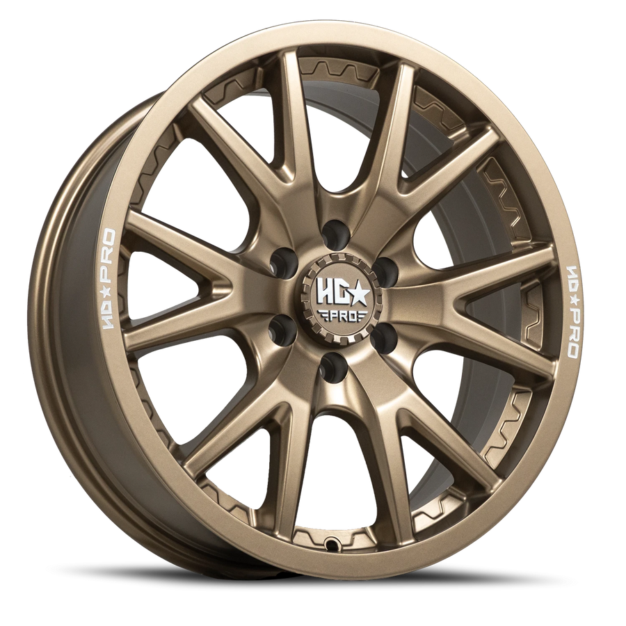 LHDPRO1 18x8 6X130 +38 84.1 Satin Bronze