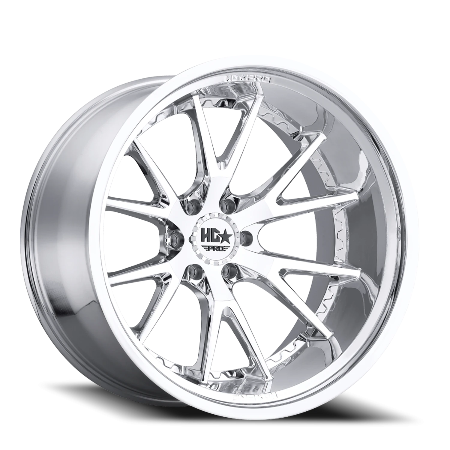 LHDPRO1  22X12 6X135 -44 87.1 Chrome