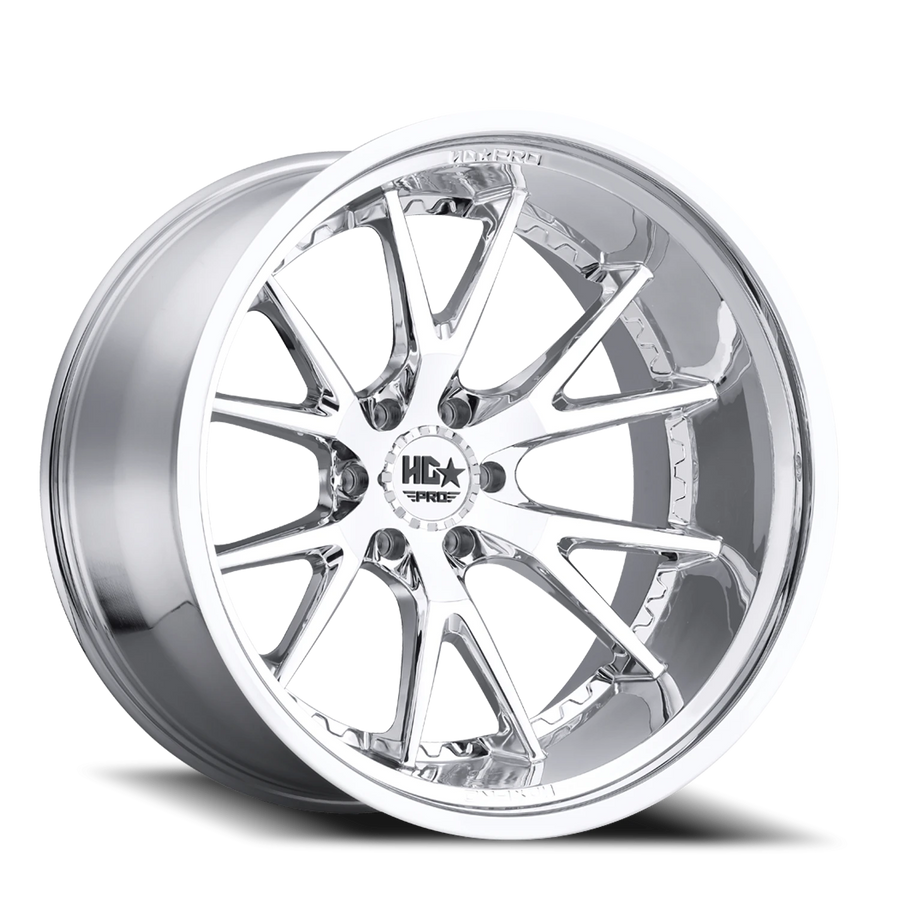 LHDPRO1  24X14 6X139.7 -76 106.1 Chrome