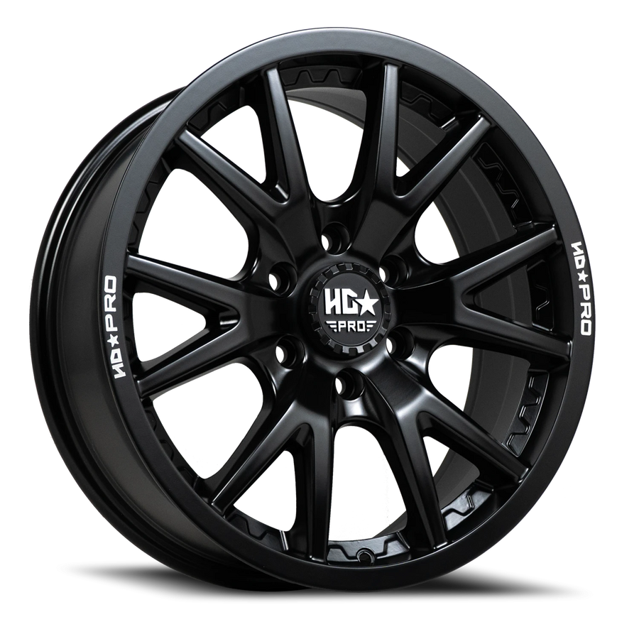 LHDPRO1 18x8 6X130 +38 84.1 Satin Black