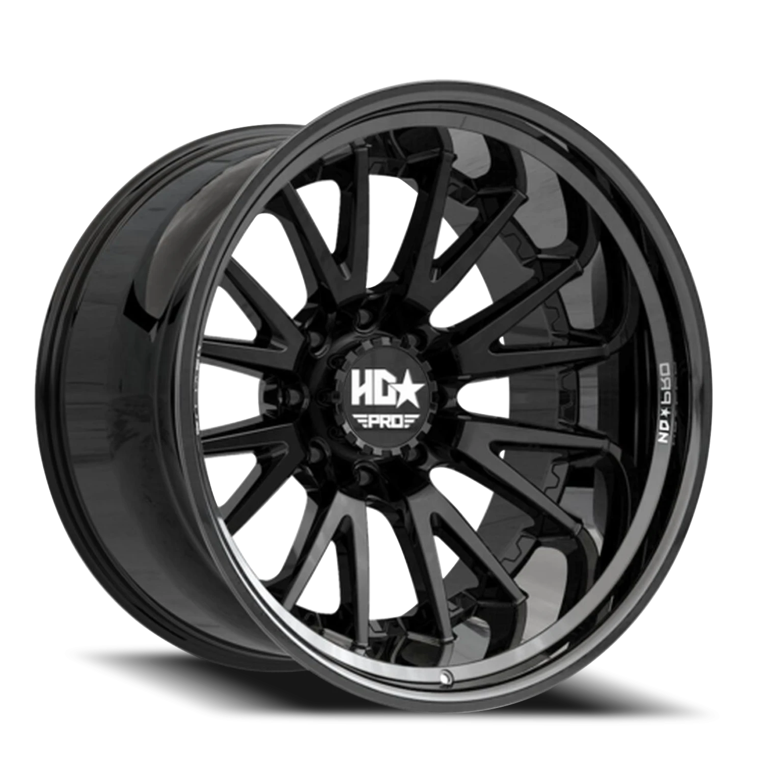 LHDPRO2 22X10 8X180 -20 125 Satin Black