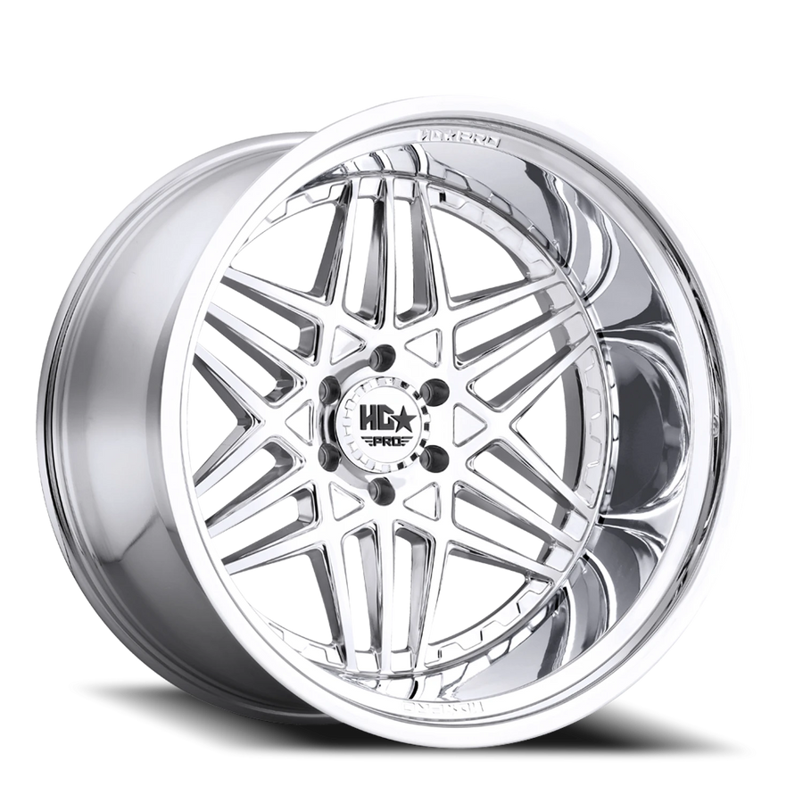 LHDPRO3  24X14 6X139.7 -76 106.1 Chrome