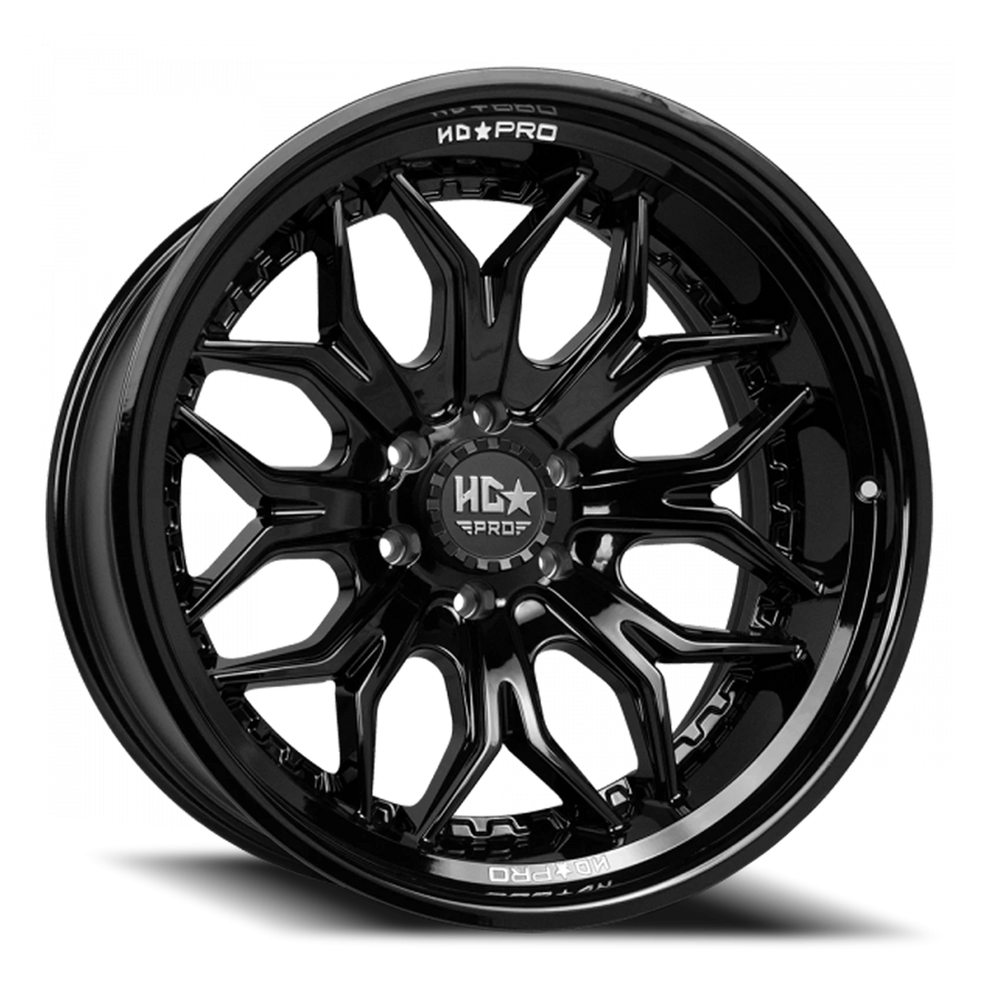 LHDPRO5 20X11 8X170 -33 125 Gloss Black