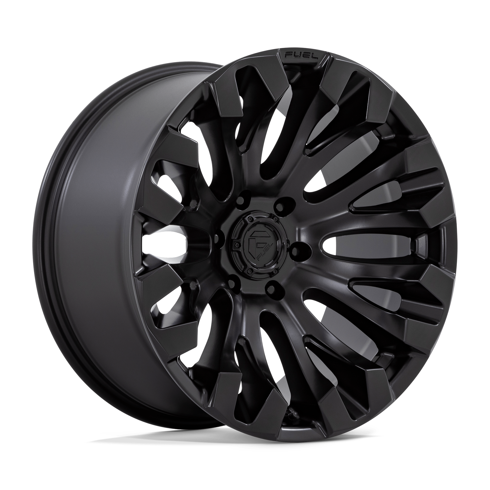 FUEL D831 20X10 5X5.5 BLK-OUT -18MM