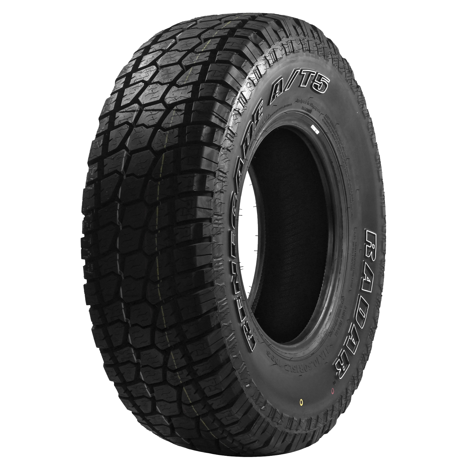 37X12.50R22LT RADAR RENEGADE A/T-5 12PLY LOAD F 127Q OWL