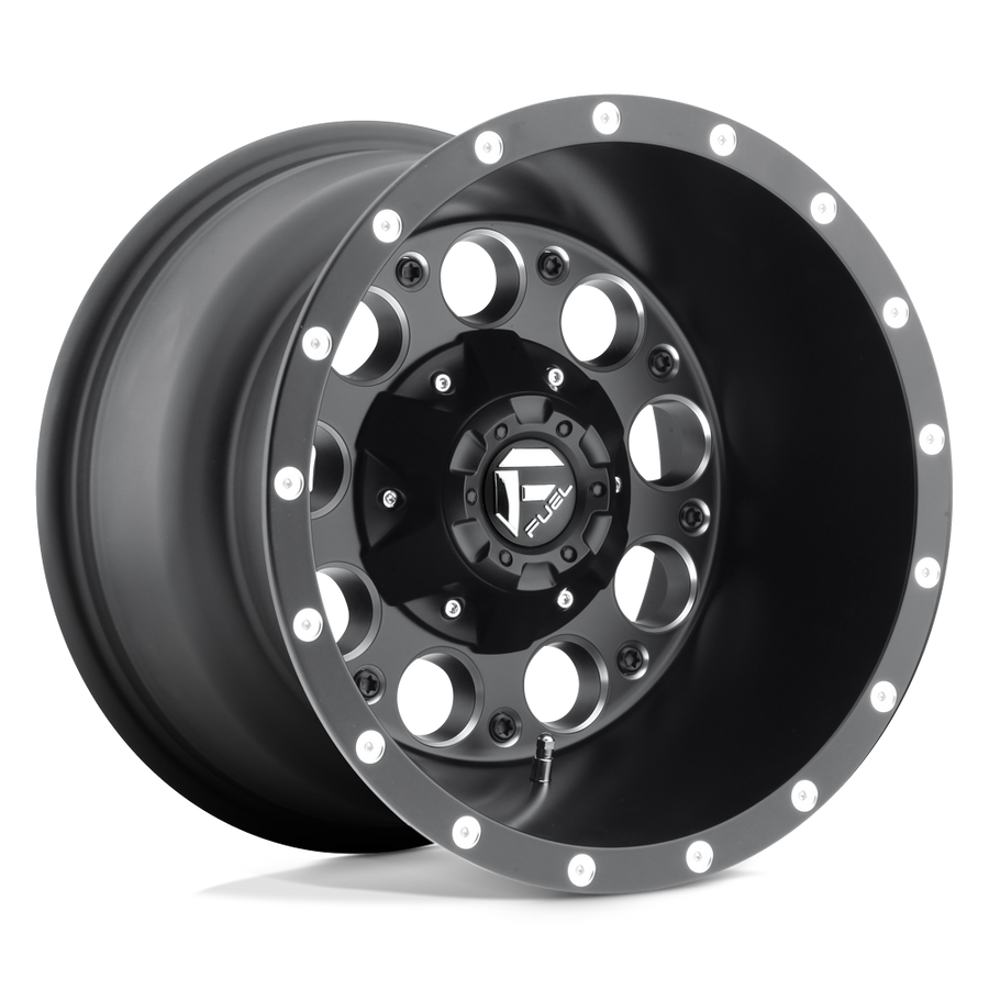 FUEL D525 15X10 6X5.5 MT-BLK-MIL -43MM