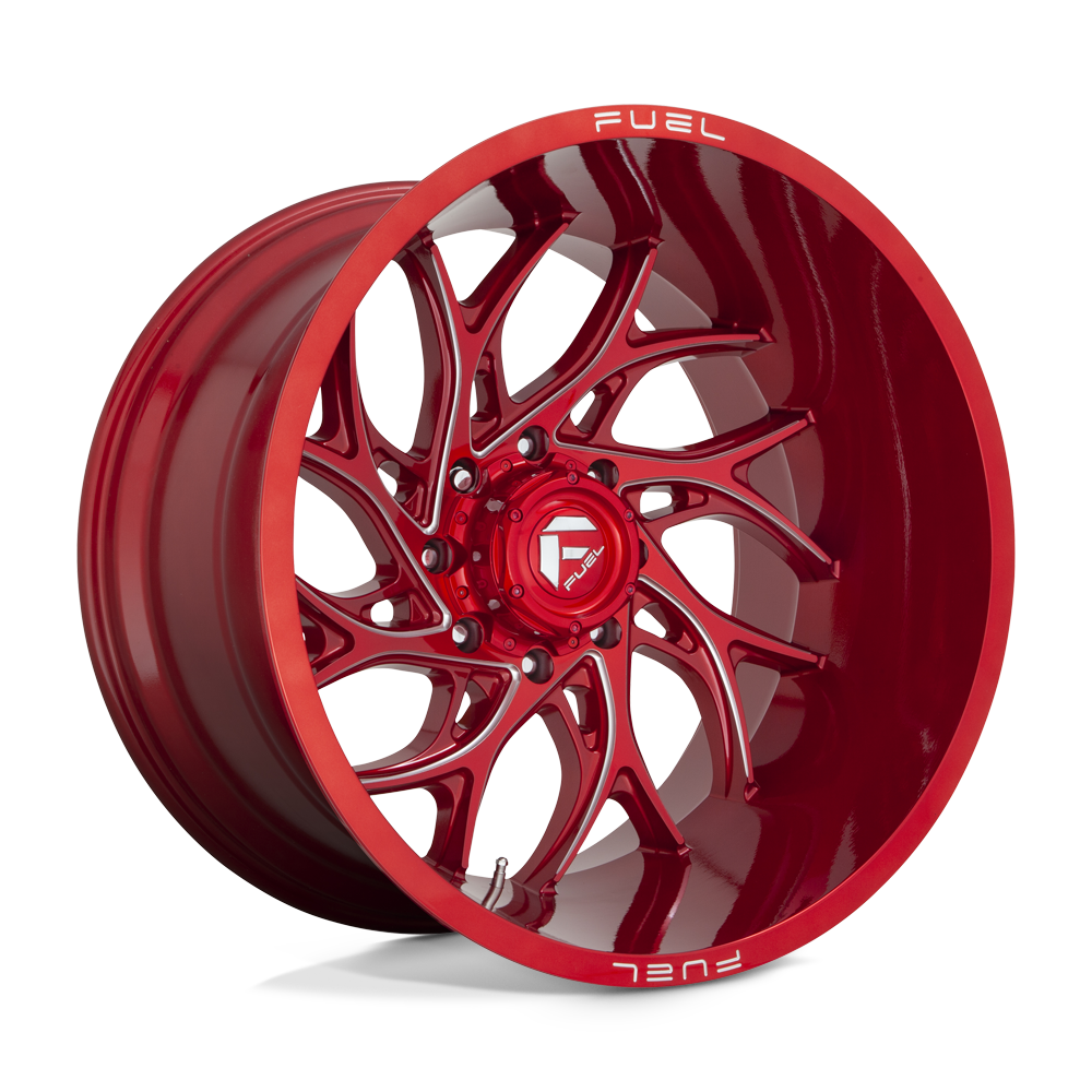 FUEL D742 24X14 5X5.0 GL-RED-MIL -75MM