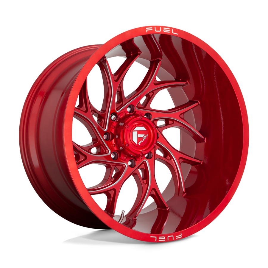 FUEL D742 24X14 5X5.0 GL-RED-MIL -75MM