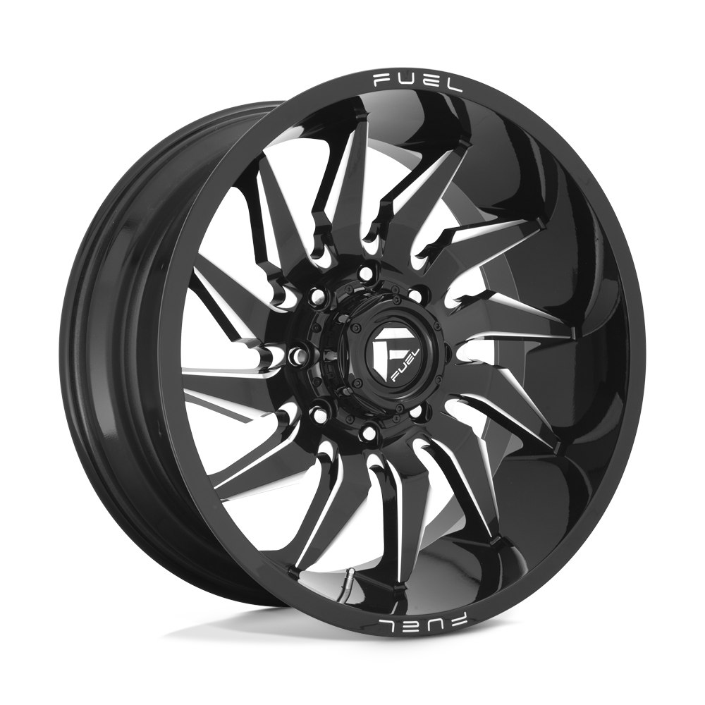 FUEL D744 22X10 8X6.5 GL-BLK-MIL -18MM