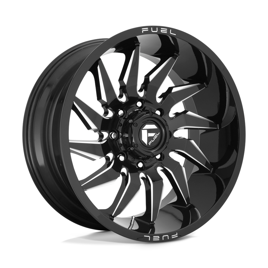 FUEL D744 22X10 8X6.5 GL-BLK-MIL -18MM