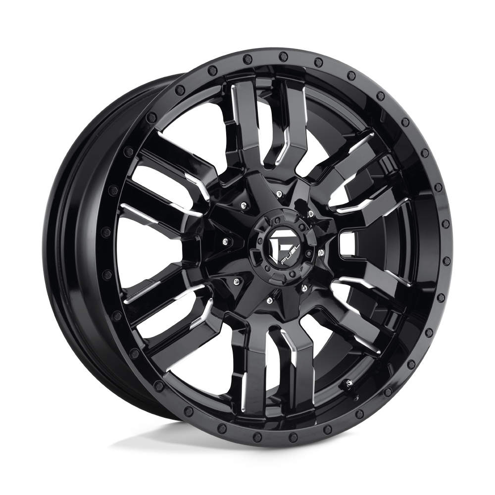 FUEL D595 18X9 5X4.5/5.0 GL-BLK-MIL -12MM