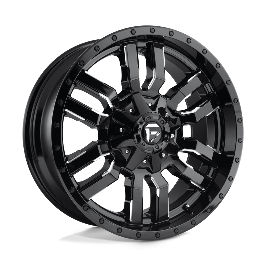 FUEL D595 18X9 5X4.5/5.0 GL-BLK-MIL -12MM