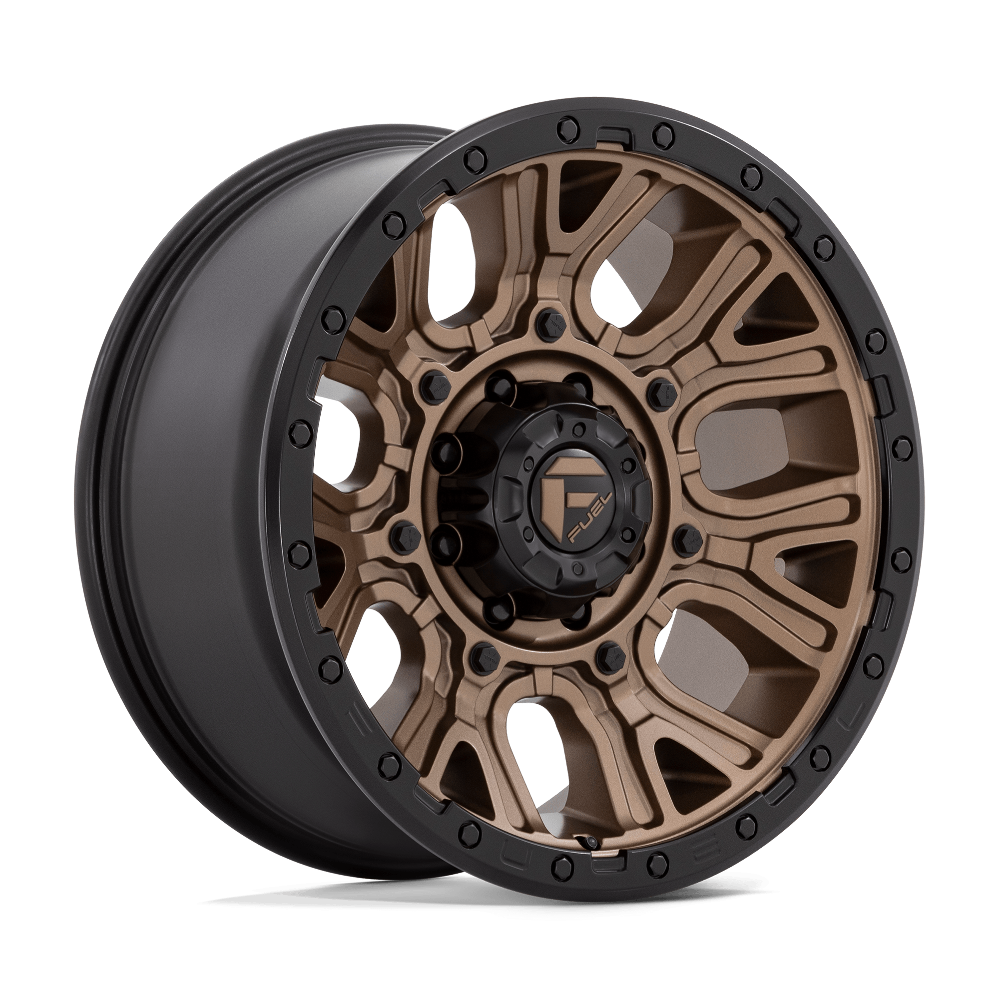 FUEL D826 20X9 8X6.5 M-BRZ BLK-RG 1MM