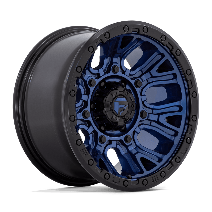 FUEL D827 17X9 5X5.0 DK-BLUE BLK-RG -12MM