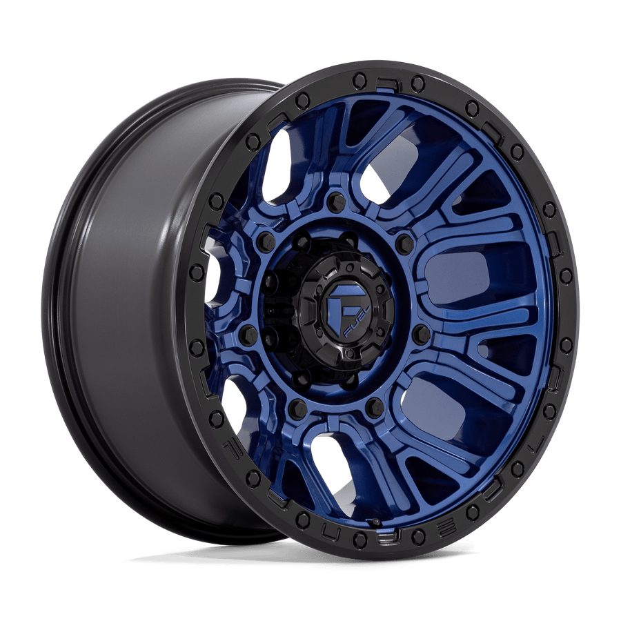 FUEL D827 20X10 8X6.5 DK-BLUE BLK-RG -18MM