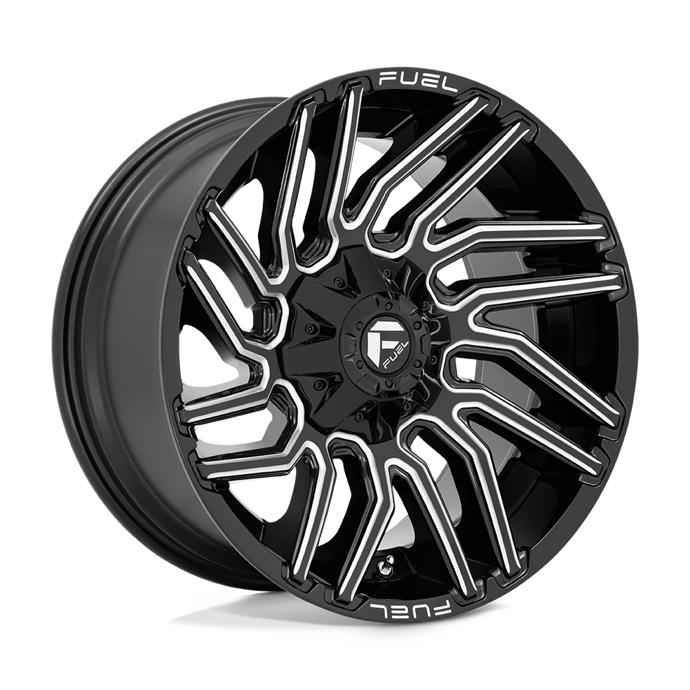 FUEL D773 20X10 6X135/5.5 G-BLK-MILL -18MM