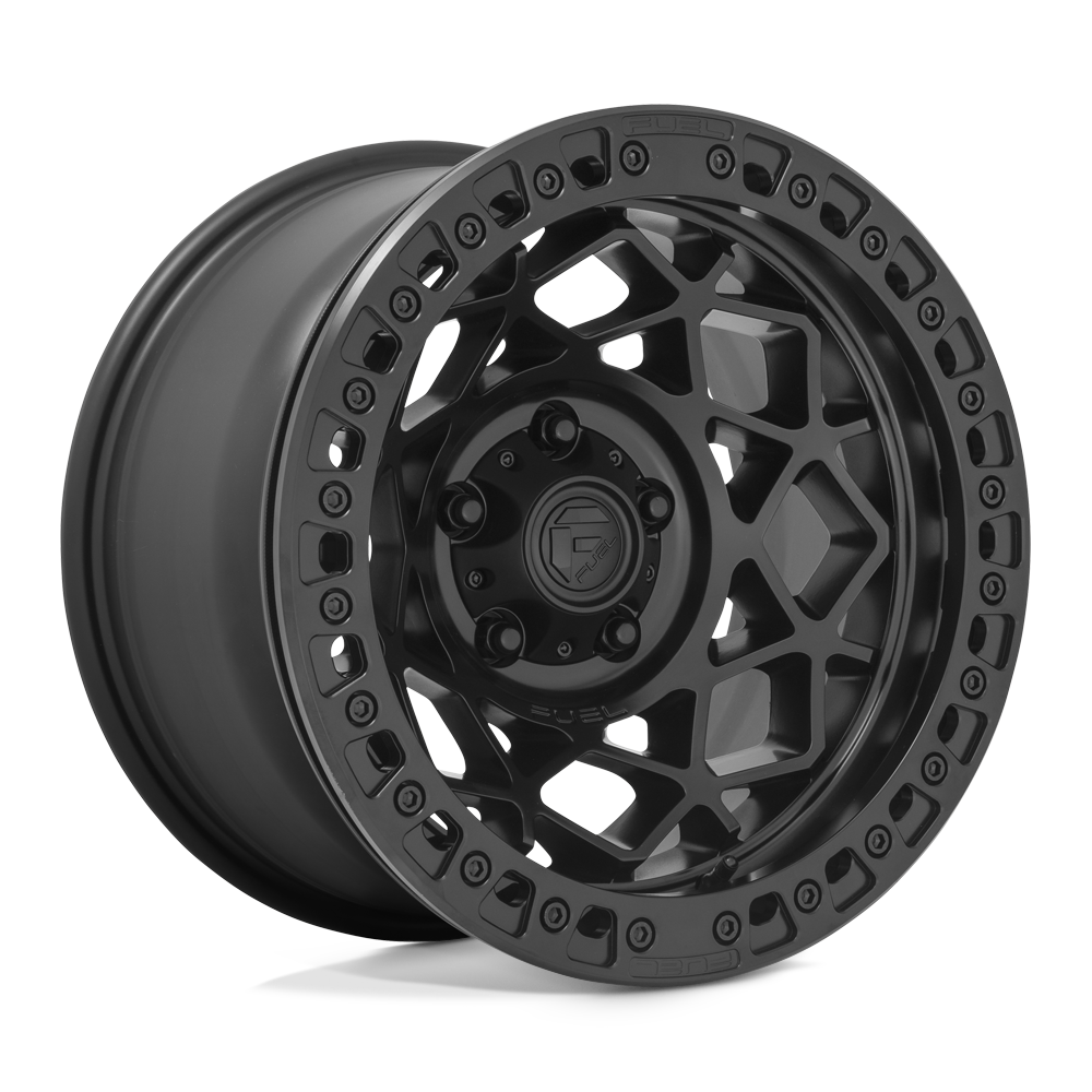 FUEL D120 17X9 6X5.5 BLK-OUT -15MM