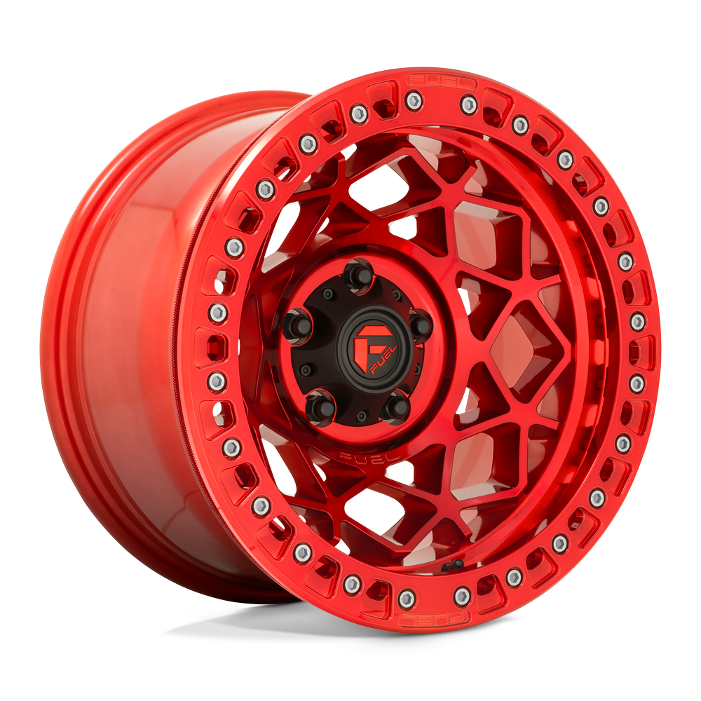 FUEL D121 17X9 6X5.5 GL-RED -15MM