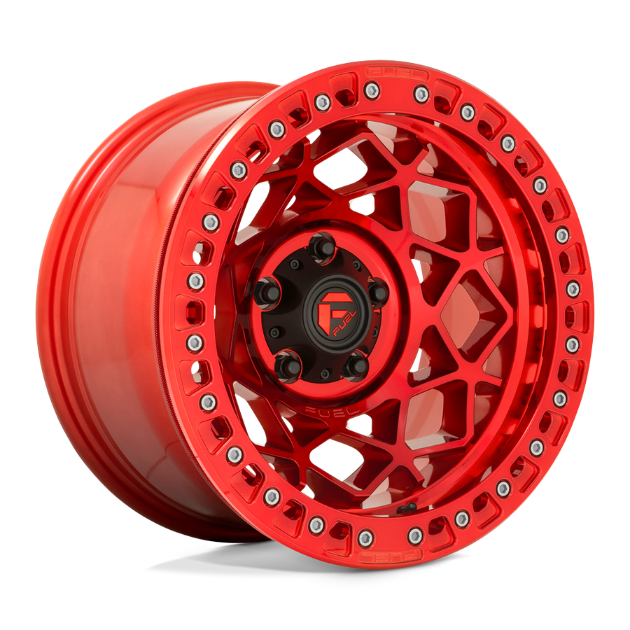FUEL D121 17X9 6X5.5 GL-RED -15MM