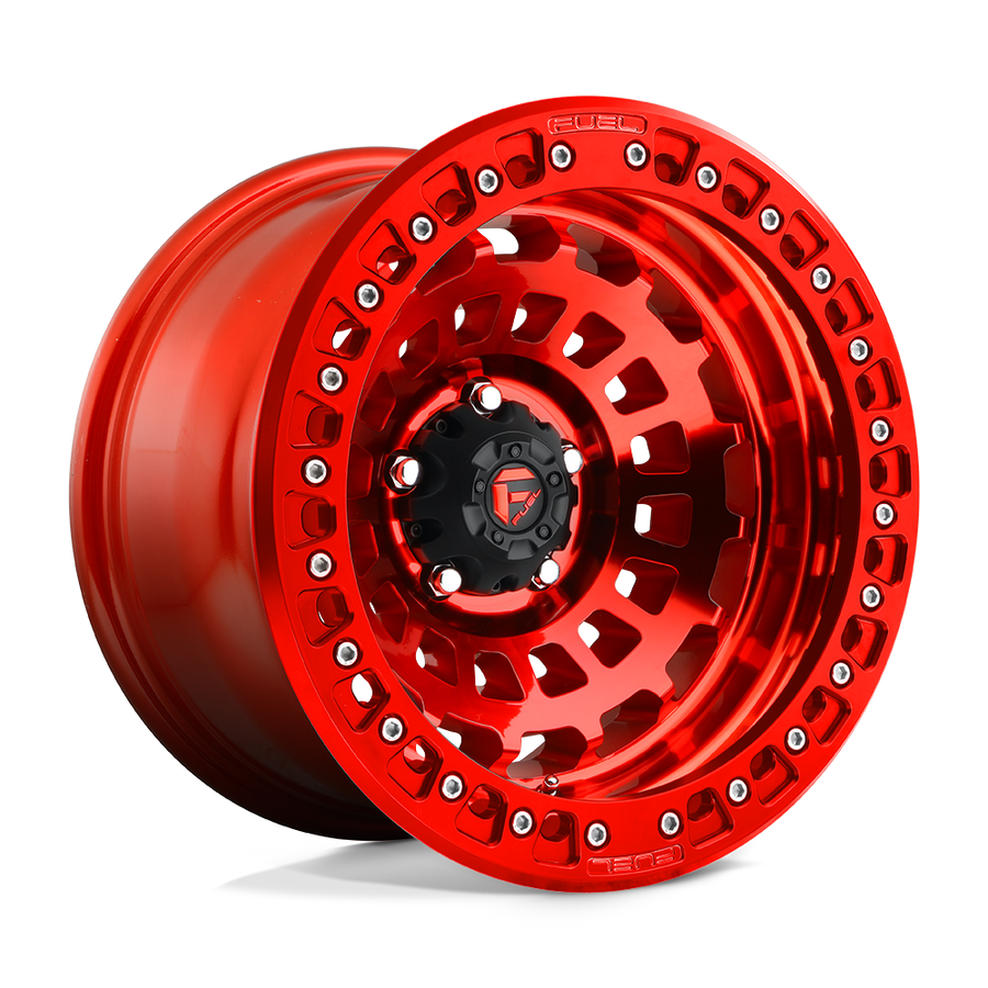FUEL D100 17X9 6X5.5 GL-RED -15MM