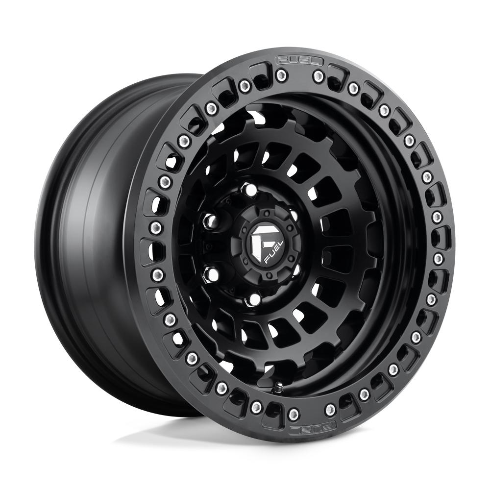 FUEL D101 17X9 6X5.5 MT-BLK -15MM